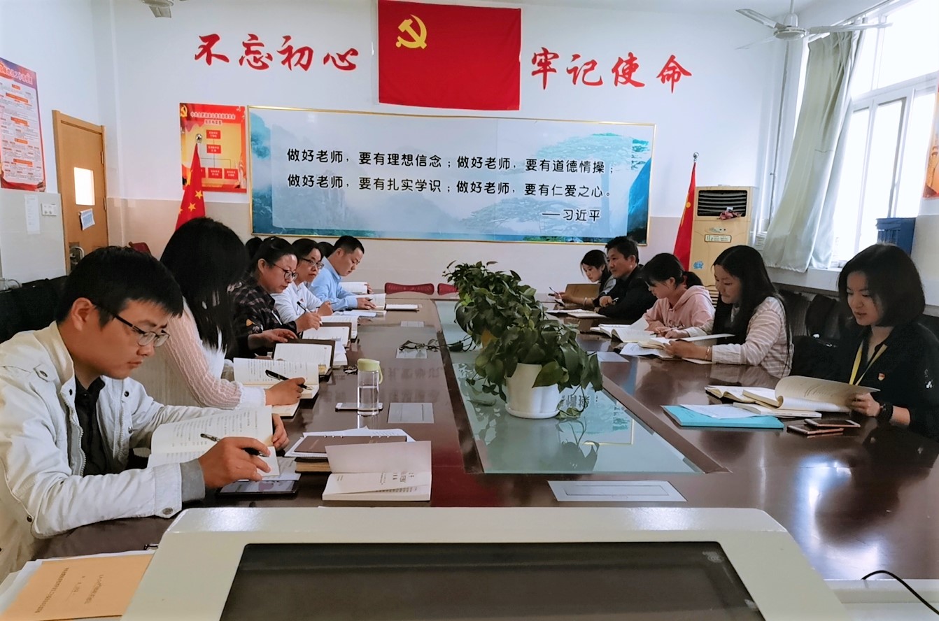 润安公学党支部召开“不忘初心 牢记使命”主题教育集中研讨会