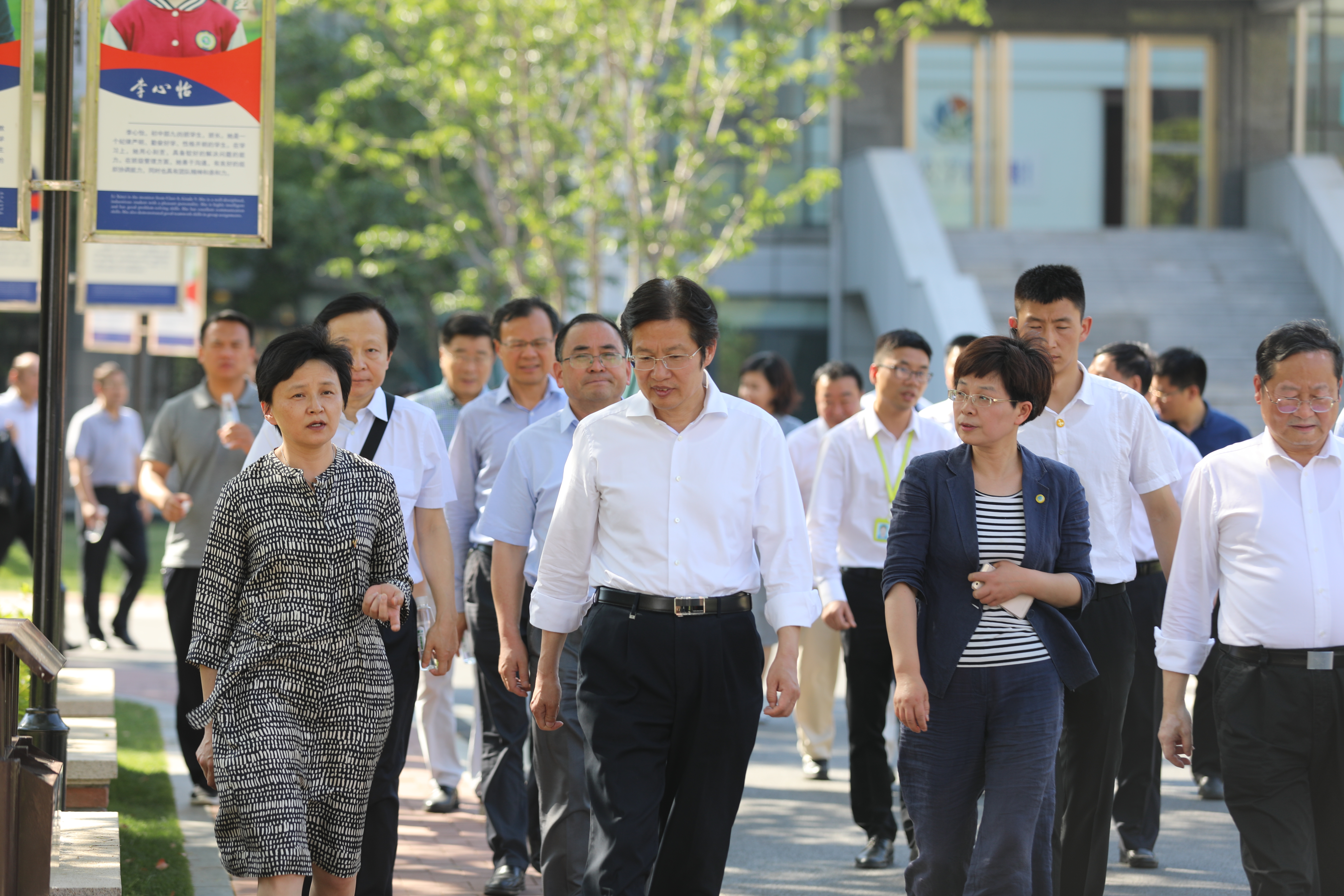 全国政协副主席高云龙率专题调研组来合肥润安公学调研
