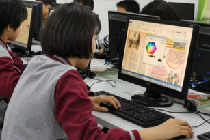 比赛制作电子报，争当科技小达人