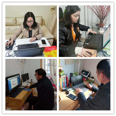 离校不离教 我们在坚守——润安高三教师做“主播”的日子