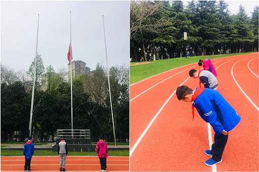 致敬抗疫英烈 缅怀逝世同胞——润安公学小学部红领巾在行动