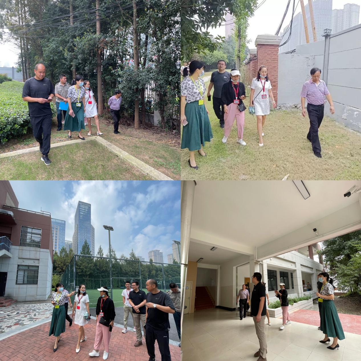 合肥润安公学组织开学初校园安全大检查