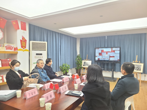 省委教育工委组莅临我校开展合肥市民办教育党建调研指导工作