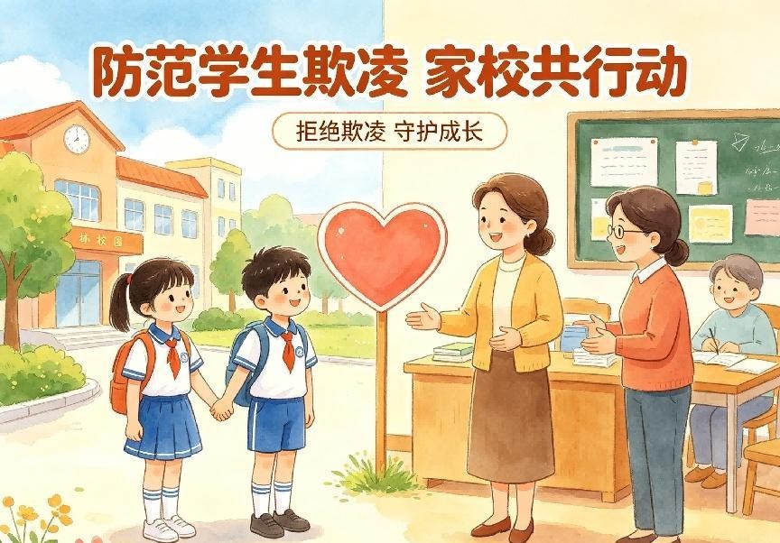 【安全护航·守护成长】致全体家长：防范学生欺凌，家校共行动